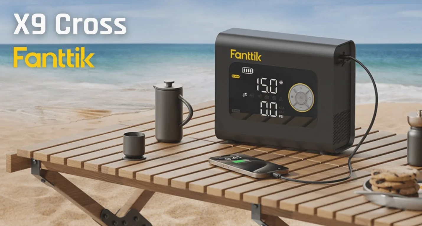 Fanttik X9 Cross 4X Portable Tire Inflator Instruction Manual