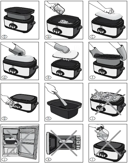 GE 169143 Digital Slow Cooker User Guide GE 169143 Digital Slow Cooker-2