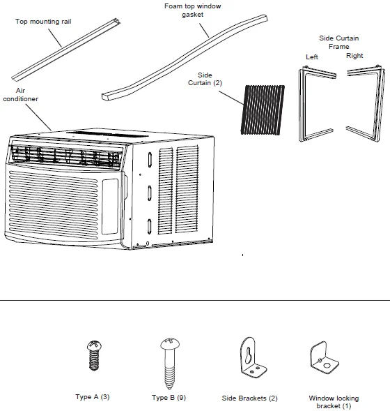 GE AHTC05AA Window Air Conditioner-4