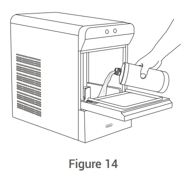 GEVI GIMN-1000BBK V2.0 Countertop Nugget Ice Maker 18