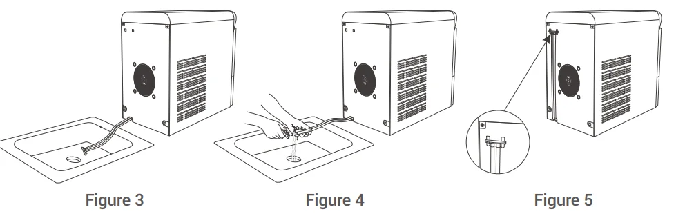GEVI GIMN-1000BBK V2.0 Countertop Nugget Ice Maker 9