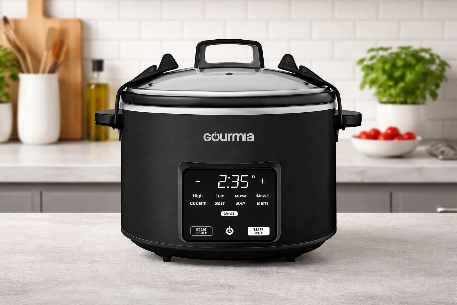 Gourmia GSC517B 4.5-QT. Slow Cooker User Manual