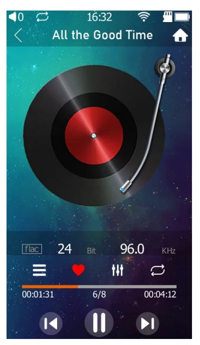 HIFI WALKER H2Touch Pro Hi-Res Player 6
