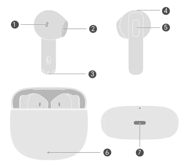 HONOR Earbuds X6 User Manual HONOR Earbuds X6 User Manual 1