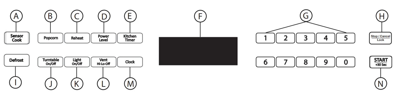 Haier HMV1472BHS Over-The-Range Microwave Oven 6