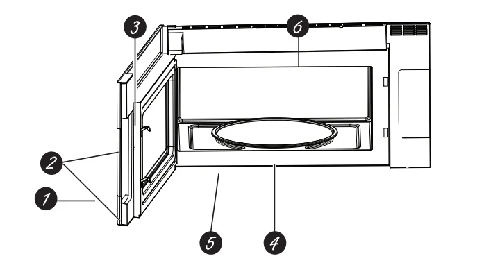 Haier QVM7167BNTS Smart Over-the-Range Microwave Oven 1
