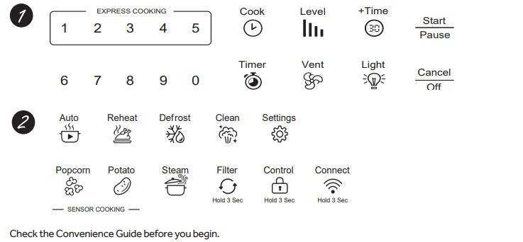 Haier QVM7167BNTS Smart Over-the-Range Microwave Oven 2