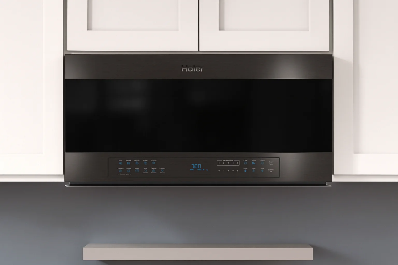 Haier QVM7167BNTS Smart Over-the-Range Microwave Oven Manual