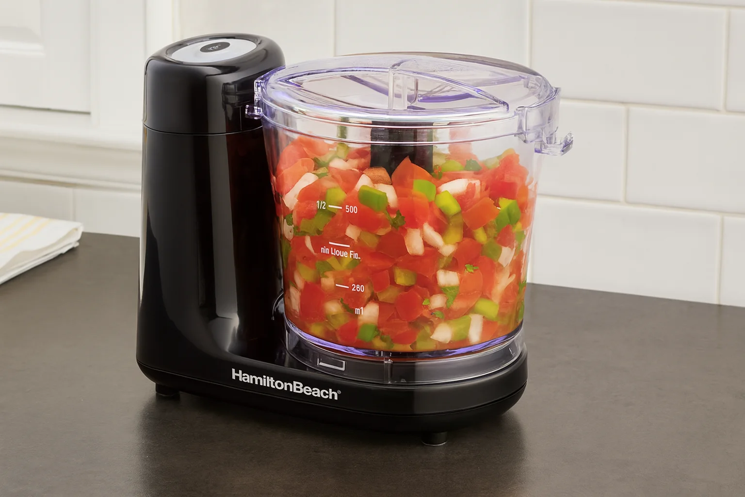 Hamilton Beach 72900G 3 cup touchpad food chopper User Manual