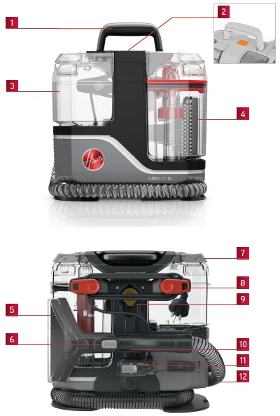 Hoover CleanSlate XL Advanced Spot Cleaner-1