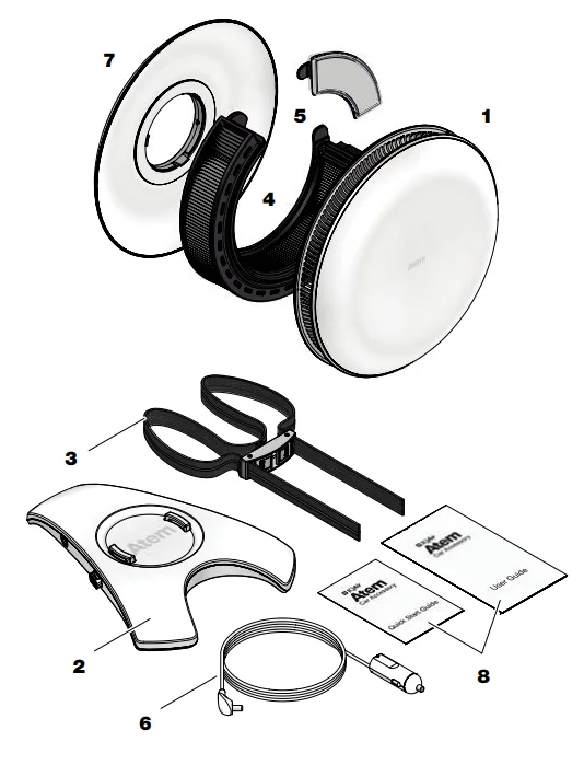 IQAir Atem Car Portable HEPA Air Purifier-1