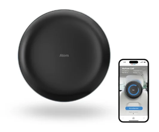 IQAir Atem Car Portable HEPA Air Purifier-pi