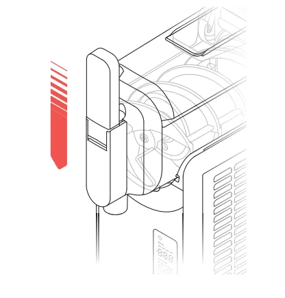 Iceman RJ62-BLACK-AM Slush-Ease 68oz Slushie Machine 3