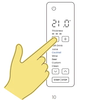 Iceman RJ62-BLACK-AM Slush-Ease 68oz Slushie Machine 7