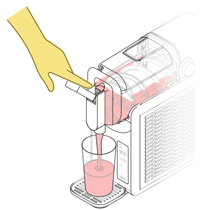 Iceman RJ62-BLACK-AM Slush-Ease 68oz Slushie Machine 9