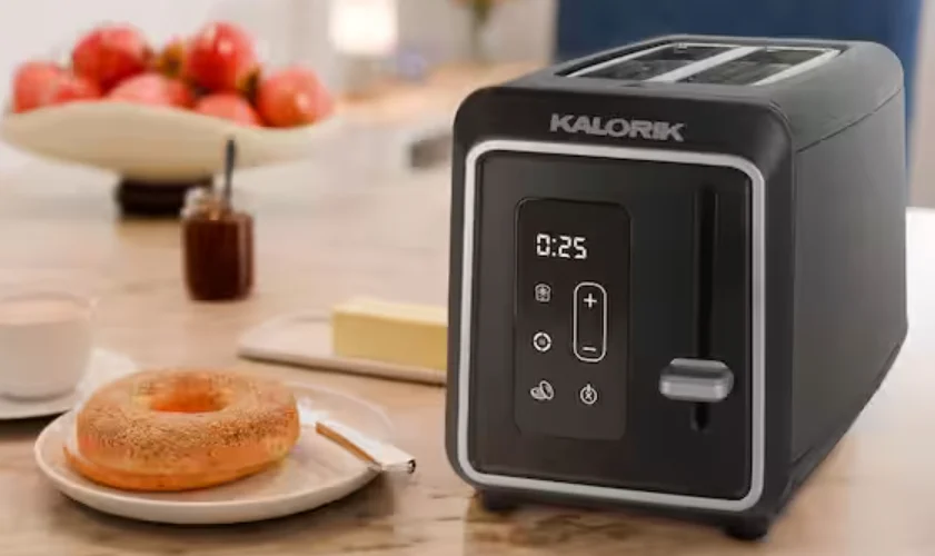 Kalorik TO52789BKS13 Designer Series Digital 2-Slice Toaster feat