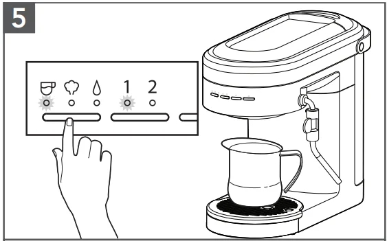 KitchenAid KES6404 Semi-Automatic Espresso Machine 11