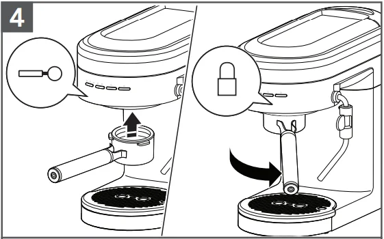 KitchenAid KES6404 Semi-Automatic Espresso Machine 17