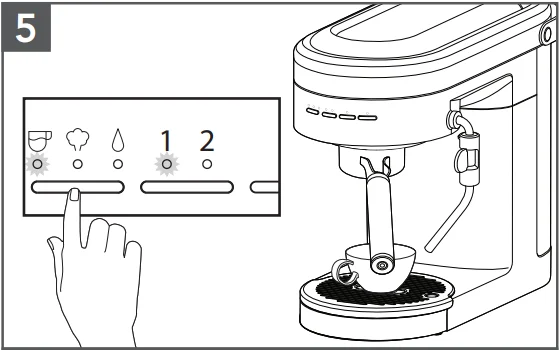 KitchenAid KES6404 Semi-Automatic Espresso Machine 18