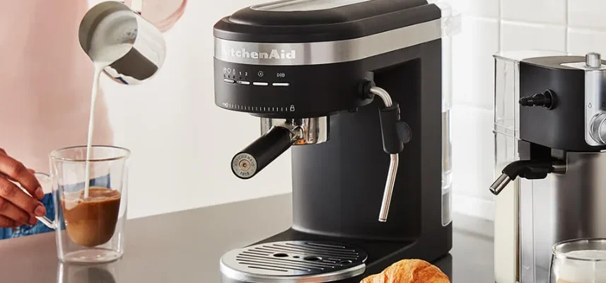 KitchenAid KES6404 Semi-Automatic Espresso Machine feat