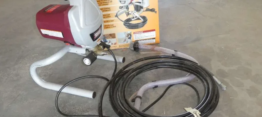 Krause & Becker 62915 Airless Paint Sprayer Kit feat