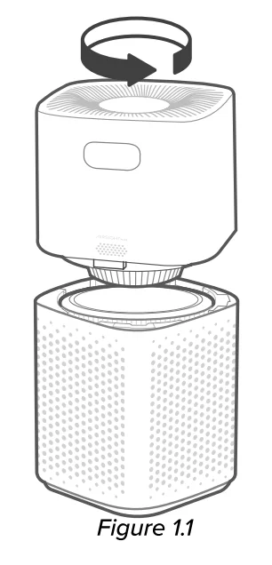 LEVOIT Core 600S-P Gray Air Purifier-12