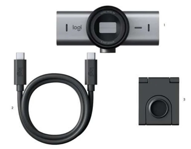 Logitech MX Brio Ultra HD 4K Streaming Webcam-1