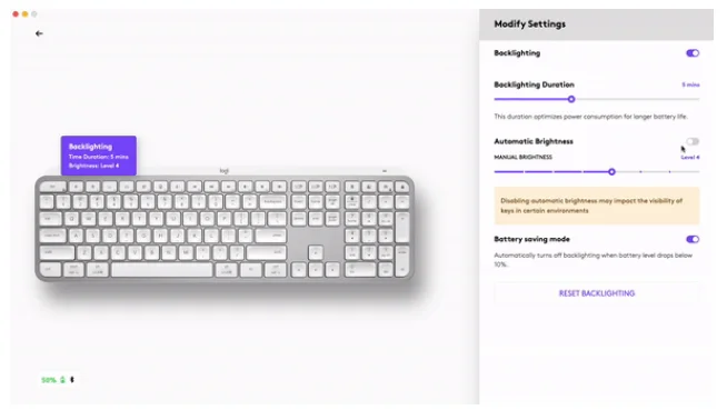 Logitech MX Keys S Keyboard-10