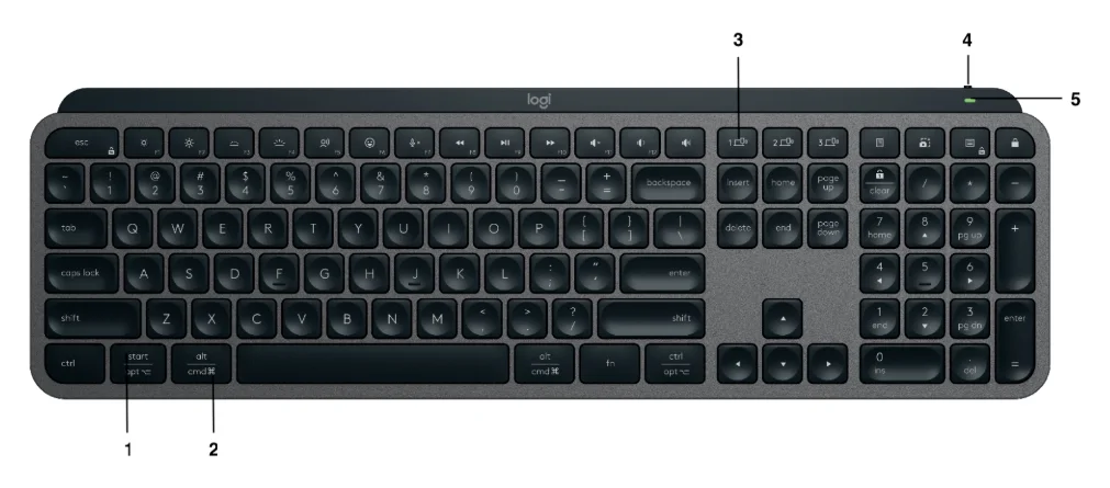Logitech MX Keys S Keyboard-2