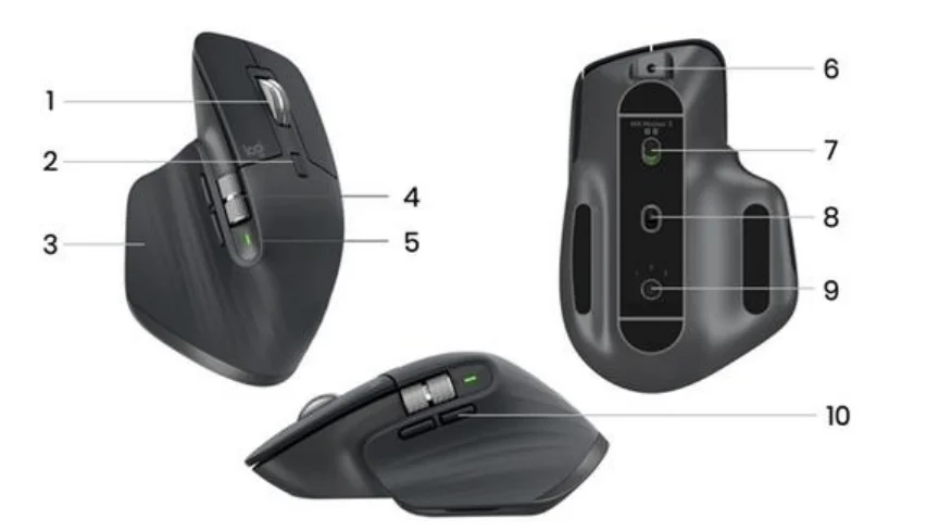Logitech MX Master 3S Wireless Mouse -1