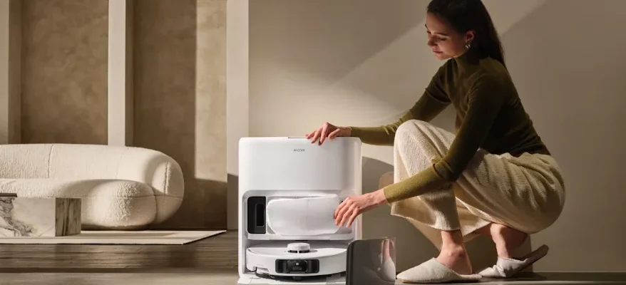 MOVA P50 Pro Ultra Robot Vacuum Cleaner feat