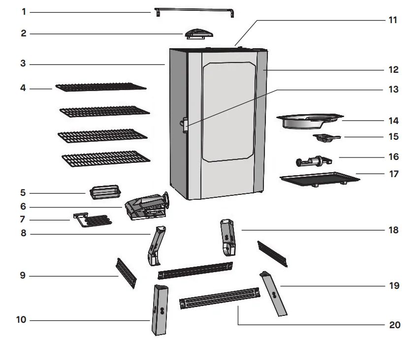 Masterbuilt 40-Inch Digital Electric Smoker -3