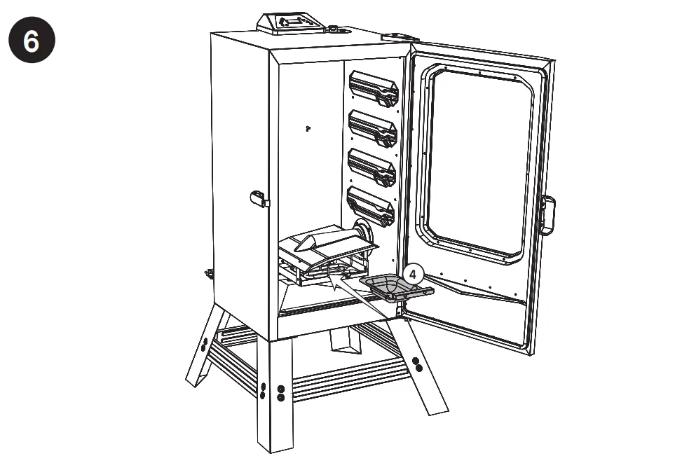 Masterbuilt MB20070421 Digital Electric Smoker- 11