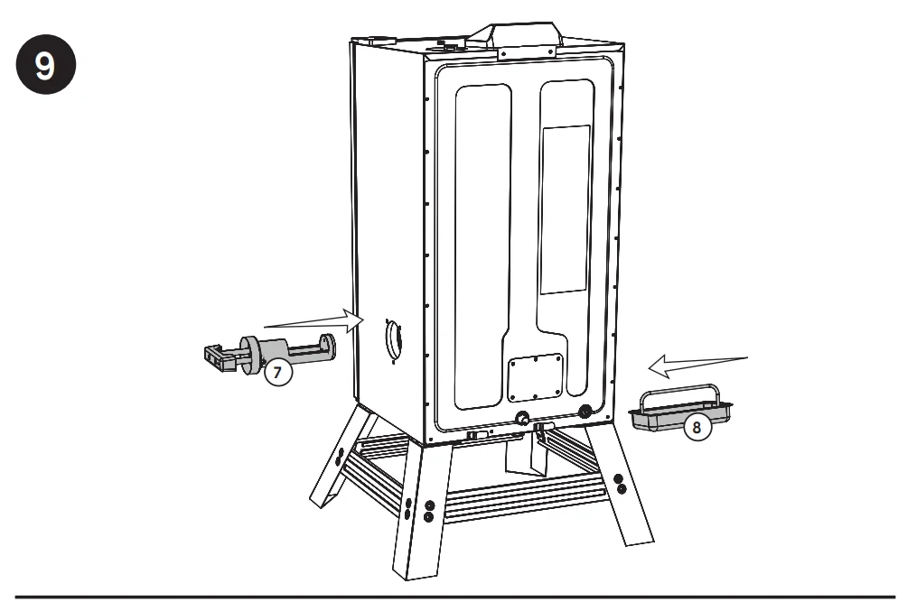 Masterbuilt MB20070421 Digital Electric Smoker- 14