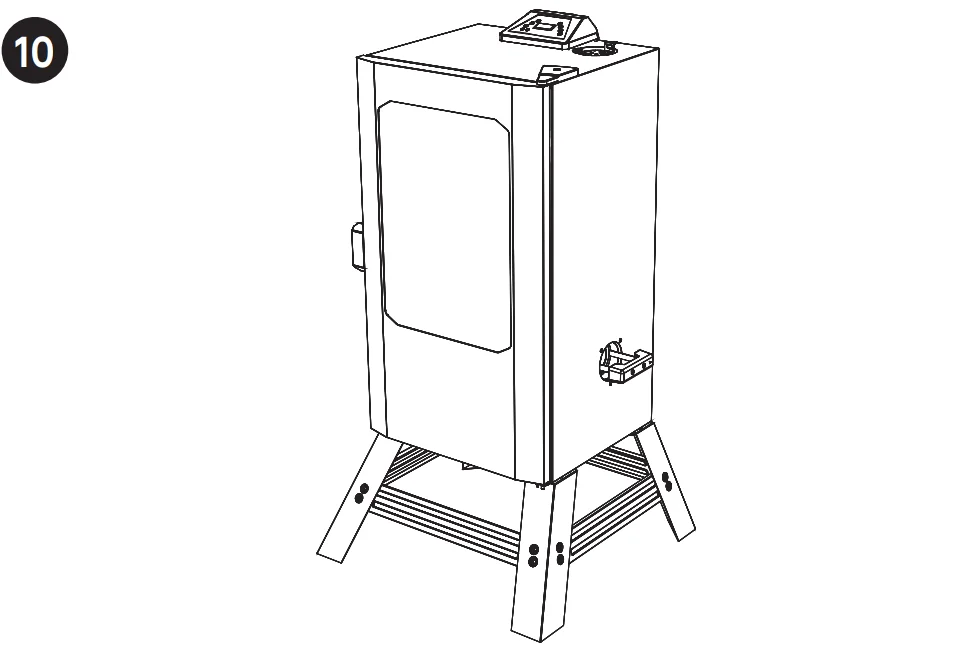 Masterbuilt MB20070421 Digital Electric Smoker- 15