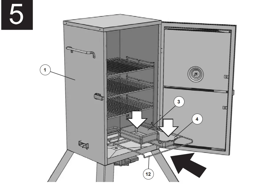 Masterbuilt MES-30B Analog Electric Smoker- 9