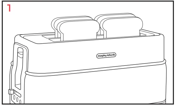 Morphy Richards 245742 Signature 4-Slice Toaster 3