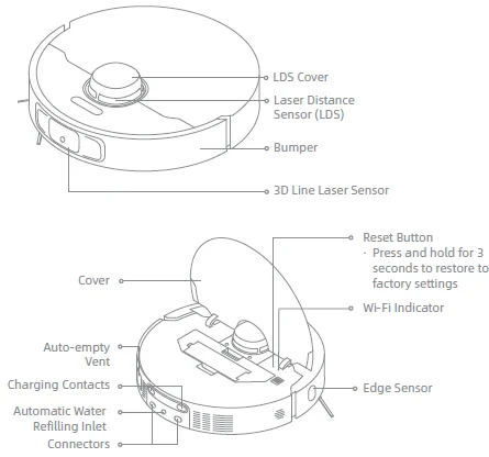 Mova P50 Ultra Robot Vacuum Cleaner-3
