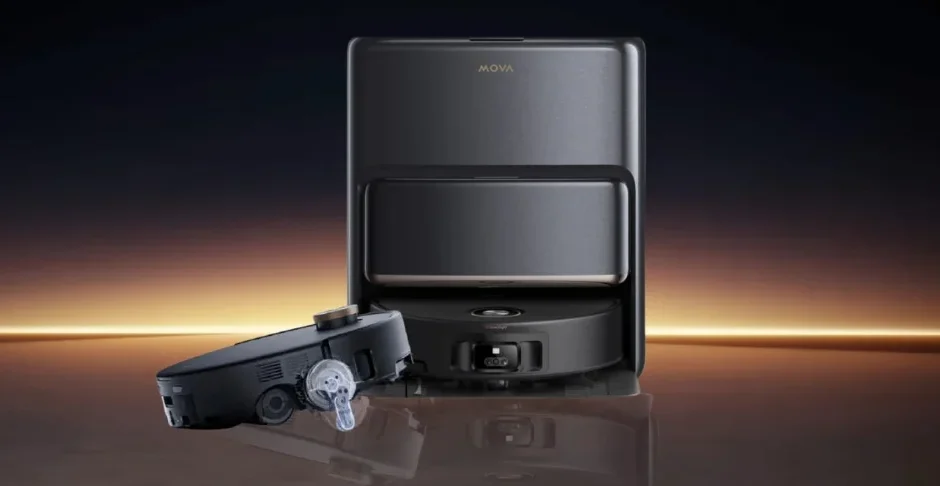 Mova Z60 Ultra Roller Standalone Vacuum Cleaner User Manual feat