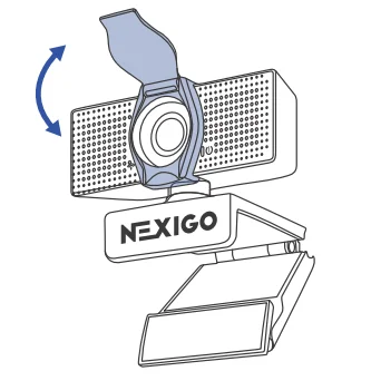 NexiGo N60 1080P Webcam with Microphone-11