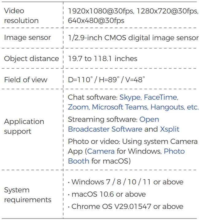 NexiGo N60 1080P Webcam with Microphone-3