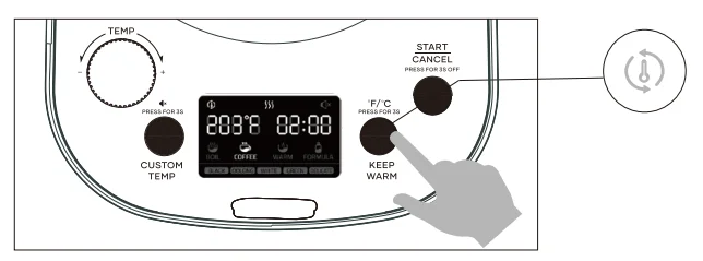 Offacy CEK-203 Electric Tea Kettle 15