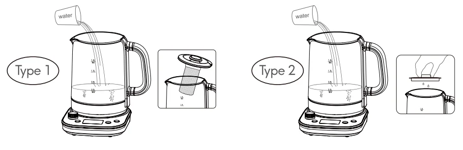 Offacy CEK-203 Electric Tea Kettle 4