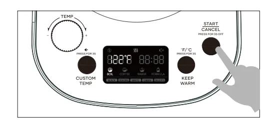 Offacy CEK-203 Electric Tea Kettle 9
