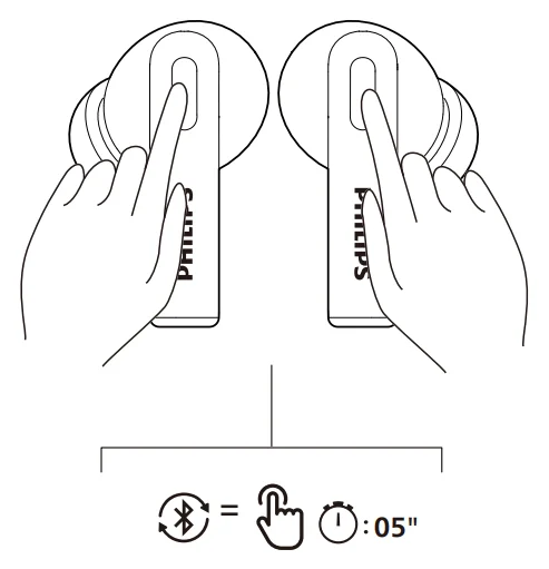 Philips T2520 True Wireless Earbuds User Manual Philips T2520 True Wireless Earbuds-9