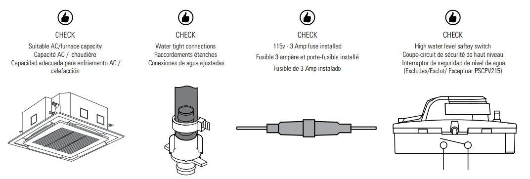ProSelect PSCPV220WS Condensate Pump 6