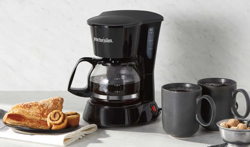 Proctor Silex 48138PS 4-Cup Coffee Maker User Manual