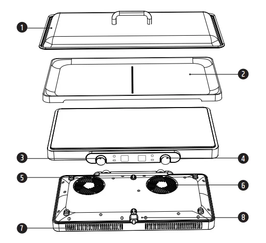 Razorri ICG01A Comodo Electric Induction Cooktop User Manual Razorri ICG01A Comodo Electric Induction Cooktop 2