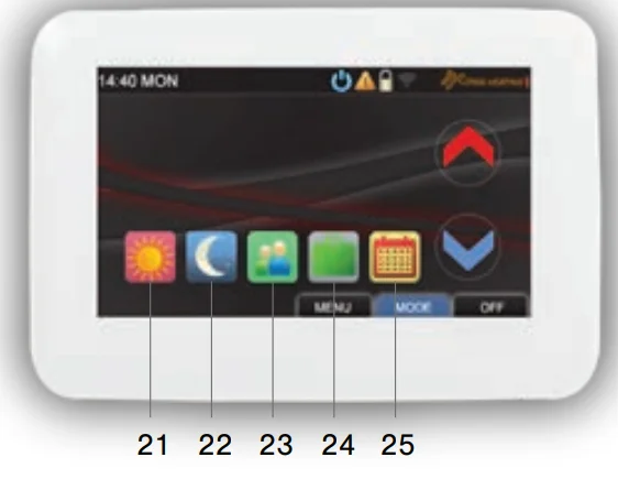 Roma Heating CT1000 Digital Touch Screen Thermostat User Manual Roma Heating CT1000 Digital Touch Screen Thermostat 4
