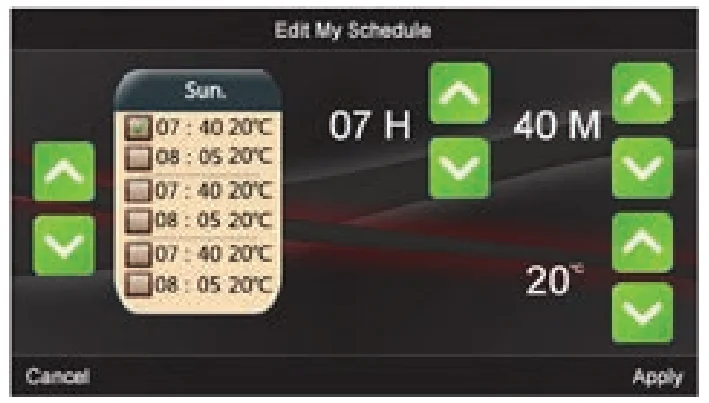 Roma Heating CT1000 Digital Touch Screen Thermostat User Manual Roma Heating CT1000 Digital Touch Screen Thermostat 7